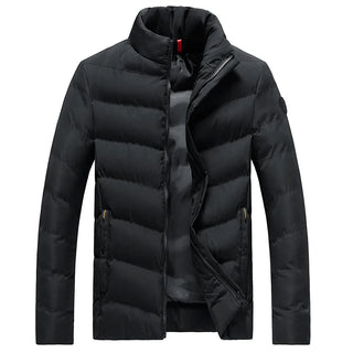 Winter Jacket Men Parkas Thicken Warm Coat Mens Stand Collar Solid Color Casual Parka Women Fashion New Streetwear 6XL 7XL 8XL