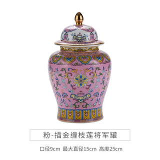 Handicraft Ornaments Sealed Ceramic Jar