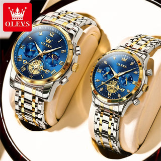 Luxury Brand Couple's Waterproof Watches