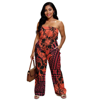 One Piece Hawaiian Fashion Jumpsuit