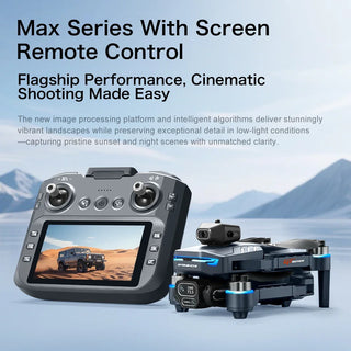 Xiaomi GT8 Drone 4K Professional HD Camera Aerial FPV Avoiding Obstacle 3Battery Large Screen Remote Control Folding RC Drone