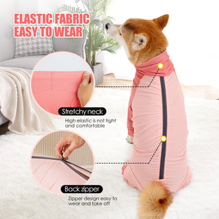 Large Dogs Cotton Jumpsuit Pajamas