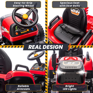 Kids 24Volt Ride On Electric Toys Tractor