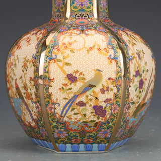 Antiqued Interior Decoration Porcelain Vase