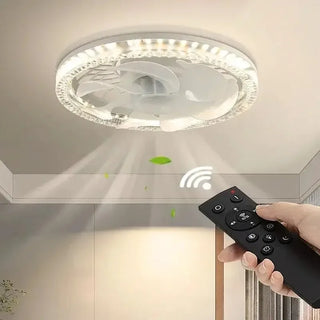 R C LED Light Modern Ceiling Fan