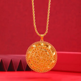 Luxury Gold Flower Vintage Necklace