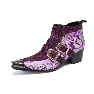 Men's Quality Pointed Toe Ankle Boots