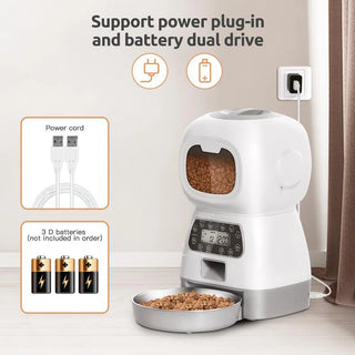 Automatic Smart Swirl Pet Feeder
