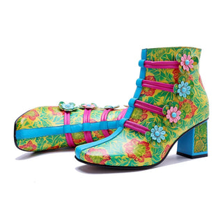 Floral Sweet Ruffle Comfortable Party Boots