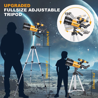 Astronomical Wireless Remote Portable Telescope