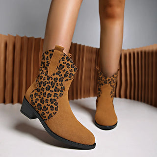 Women's  Pointed-toe Slip-on Booties