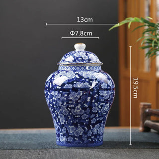 Vintage Ceramic Sealed Storage Tank
