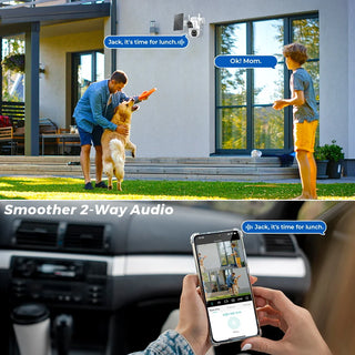 Solar WIFI Dual Lens Security Camera