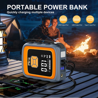 Air Compressor Portable Jump Box