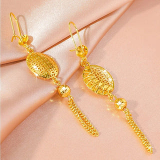 Luxury 24K Gold Exquisite Geometric Earrings - Epictzar Intl.