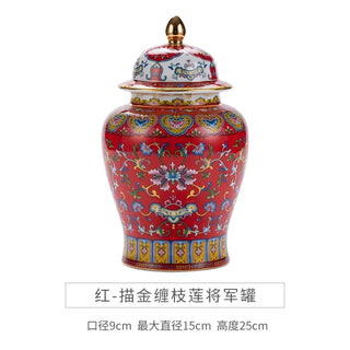 Handicraft Ornaments Sealed Ceramic Jar