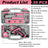 35 pcs box pink