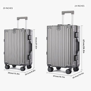 Universal Aluminum Frame Student Suitcase
