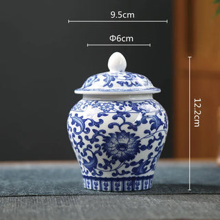Vintage Ceramic Sealed Storage Tank