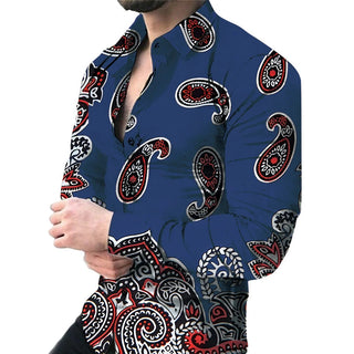 Men's Luxury Casual Long-sleeved Shirt