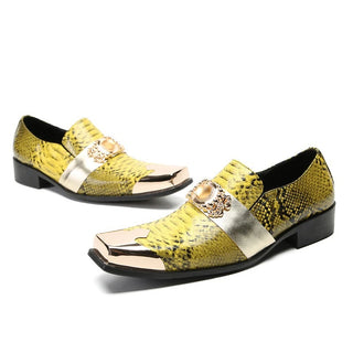 Luxury Snakeskin Formal Dress Shoes