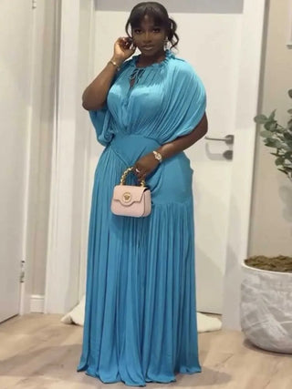 Elegant High Waist Evening Maxi Dress - Epictzar Intl.
