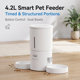 Smart Slow 4.2L Automatic Pet Feeder