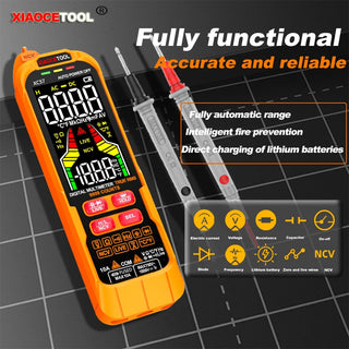 Automatic Digital Multimeter Voltage USB Charger