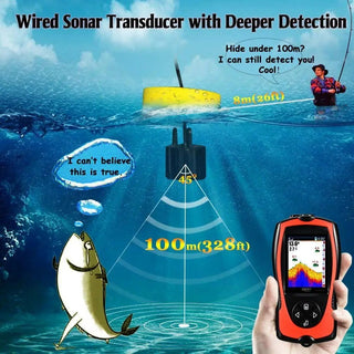 Handheld Fish Depth Finder Sonar Sensor Fish Finder - Epictzar Intl.