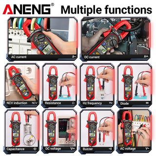 Electrician Digital Clamp Multimeter Tester