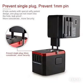 Power Charger Smart Universal Plug Adaptor