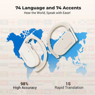 Two - Way Real Time Translator Earphone - Epictzar Intl.