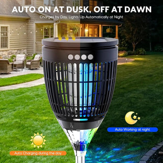 Outdoor Yard Garden Solar Bug Zapper