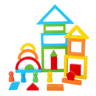 DIY Educational Stack Blocks Toys