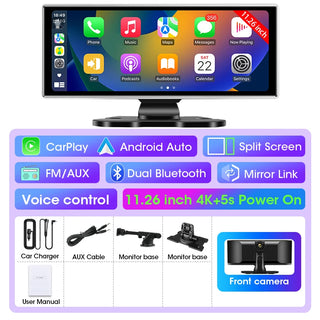 Wireless Navigation Carplay Dash Cam