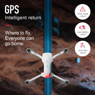 Foldable Quadcopter HD Dual Camera Toy Drone