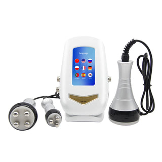 3IN1 40K Ultrasonic Cavitation Radio Frequency Weight Loss Massage Shaping Anti-aging Anti-wrinkle Firming Skin Cellulite Burn
