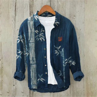 High Quality Bamboo Art Linen Shirt