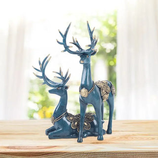 Deer Resin Art Sculpture Figurine