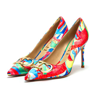 Pointed Carnival Party High Heels Shoes