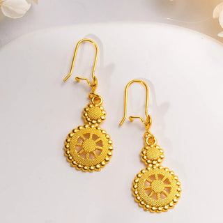 Women's 24K Gold Tassel Earrings - Epictzar Intl.