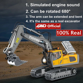 RC Excavator Dump Truck Toy - Epictzar Intl.