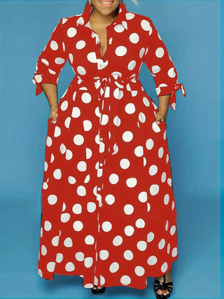 Women Button Up Versatile Maxi Dress - Epictzar Intl.