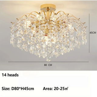 Luxury Modern Crystal Ceiling Light