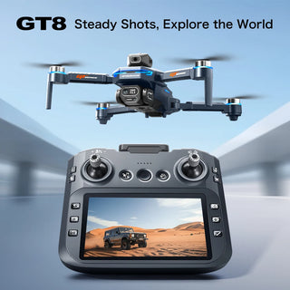 Xiaomi New GT8 Drone 8K Professional 360° Dual Cameras 5G WIFI Brushless Motors Obstacle GPS Avoidance Foldable Quadcopter Toys