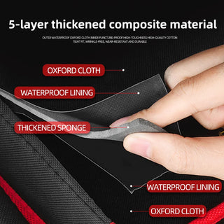 Multi-function Waist Tool Bag Oxford Cloth Multilayer Storage Pouch Tool Electricians Wrench Pliers Storage Bag