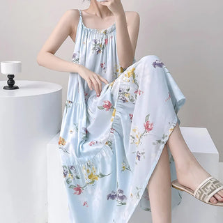 Women Suspender Dress Home Nightgowns