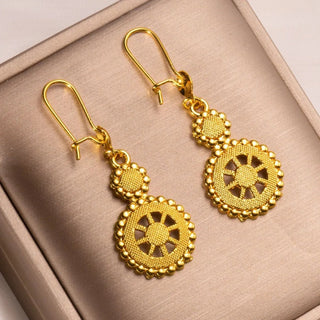 Women's 24K Gold Tassel Earrings - Epictzar Intl.