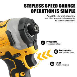 Cordless Screwdriver Brushless Combo Kit