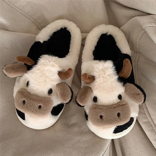 Indoor Anti Slip Warm Plush Slippers